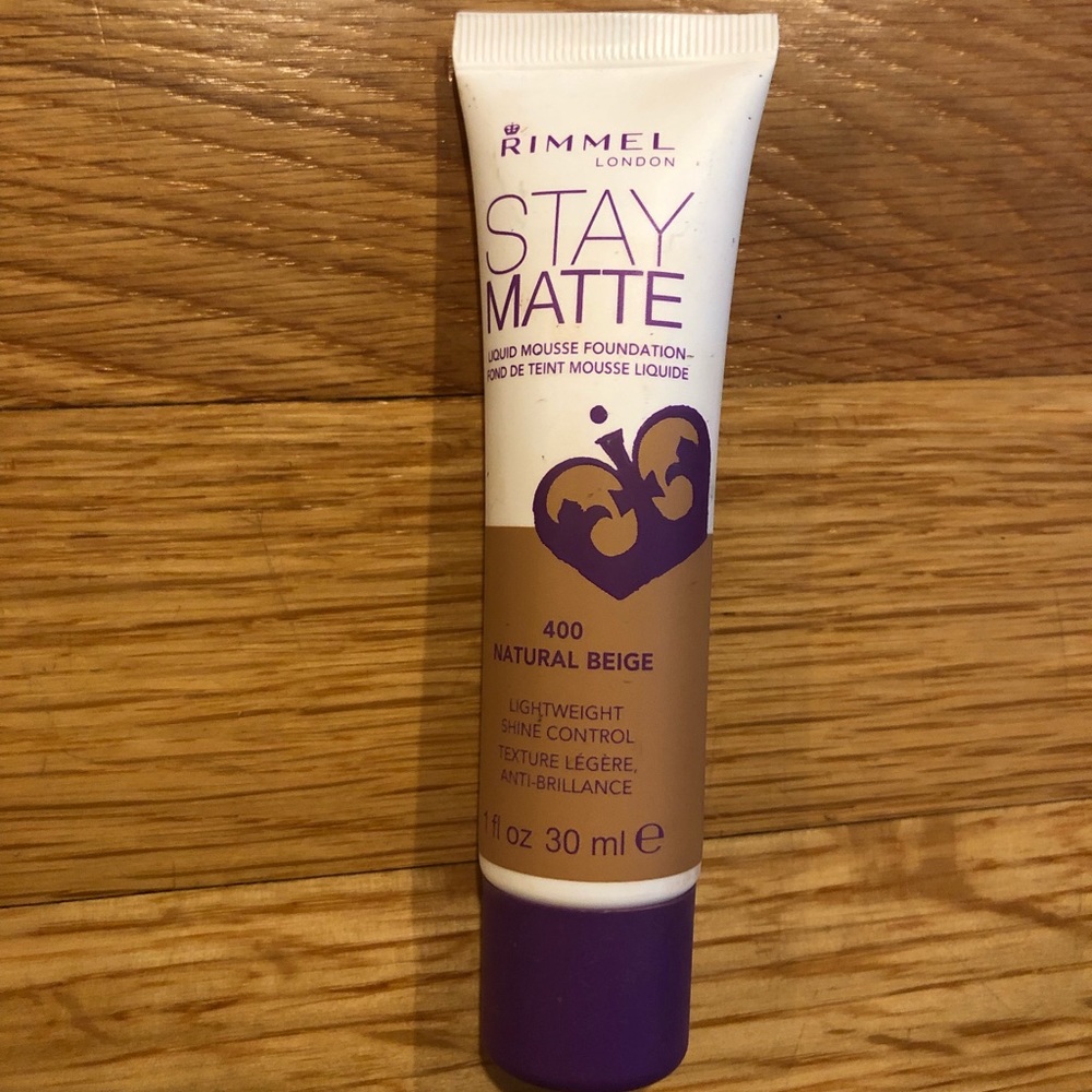 rimmel stay matte foundation